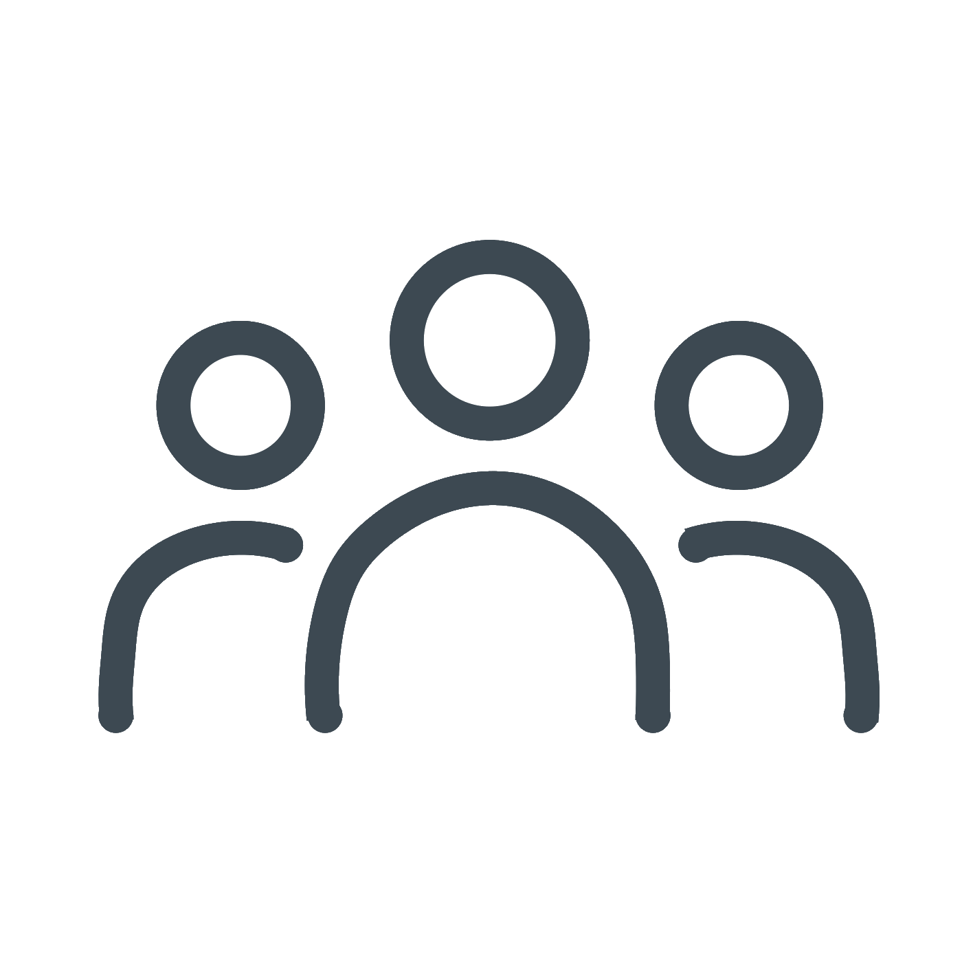 Icon representing collaborative community